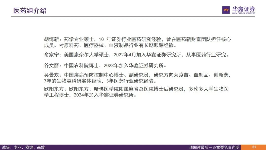 【华鑫医药|行业周报】期待创新支持政策继续推进落地