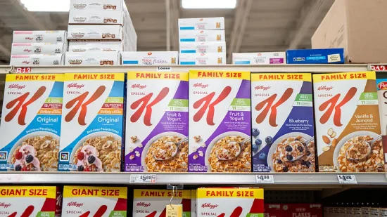 费列罗以31亿美元收购谷物食品制造商WK Kellogg