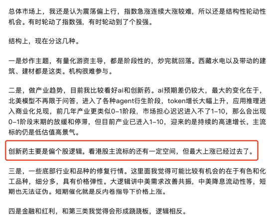 平安基金神爱前称创新药最大上涨已过！遭同行痛批不懂装懂，管理6只产品3只跑输基准